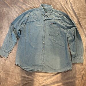 Men’s ingersoll Rand denim button up